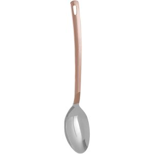 Orsina Rose Gold Plated Serving Spoon With Extended Grip, Metal Spoon With Hanging Loop, Stylish Cooking Spoon in Copper Copper Orsina Rose Gold Plated Serving Spoon With Extended Grip, Metal Spoon With Hanging Loop, Stylish Cooking Spoon in Copper Copper