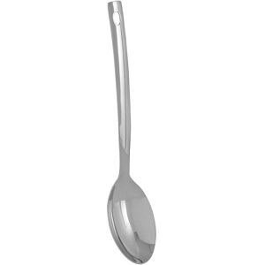 Orsina Rose Gold Plated Serving Spoon With Extended Grip, Metal Spoon With Hanging Loop, Stylish Cooking Spoon in Grey Grey Orsina Rose Gold Plated Serving Spoon With Extended Grip, Metal Spoon With Hanging Loop, Stylish Cooking Spoon in Grey Grey