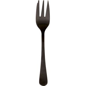 Orsina Modern Retro Set of 6 Cake Forks, Sleek Stainless Steel Dessert Forks with Matte Black Finish Black Orsina Modern Retro Set of 6 Cake Forks, Sleek Stainless Steel Dessert Forks with Matte Black Finish Black
