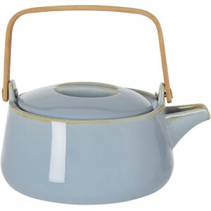 Premier Housewares Light Blue Porcelain Teapot - Teapot, Handle, Pastel, Large, Lid Premier Housewares Light Blue Porcelain Teapot - Teapot, Handle, Pastel, Large, Lid