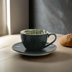 Premier Housewares Green Cup & Saucer - Cup & Saucer Premier Housewares Green Cup & Saucer - Cup & Saucer