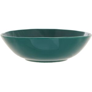 Orsina Unique Dark Green Soup Bowl, High-Quality Porcelain Bowl With Raised Leaf Detailing, Glazed Finish Deep Bowl Green Orsina Unique Dark Green Soup Bowl, High-Quality Porcelain Bowl With Raised Leaf Detailing, Glazed Finish Deep Bowl Green
