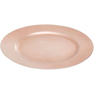 Orsina Minimalist 33cm Rose Gold Charger Plate, Functional Dinner Plate, Reliable Rose Gold Finish Dinner Plate in Copper Copper Orsina Minimalist 33cm Rose Gold Charger Plate, Functional Dinner Plate, Reliable Rose Gold Finish Dinner Plate in Copper Copper