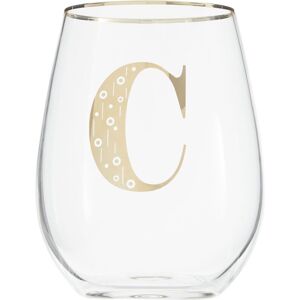 Orsina Versatile Letter C Curved Tumbler, Comfortable Grip Tumbler For Parties, Easy Sipping Restaurant Tumbler in Clear Clear Orsina Versatile Letter C Curved Tumbler, Comfortable Grip Tumbler For Parties, Easy Sipping Restaurant Tumbler in Clear Clear