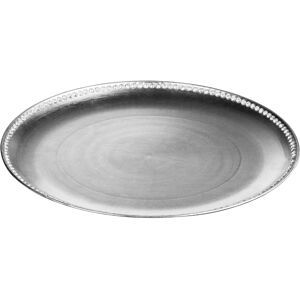 Orsina Minimalist Radiance Silver Decorative Charger Plate, Functional Dinner Plates, Reliable Silver Dinner Plate Silver Orsina Minimalist Radiance Silver Decorative Charger Plate, Functional Dinner Plates, Reliable Silver Dinner Plate Silver