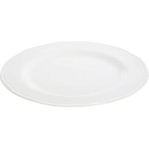 Orsina Versatile Large Embossed White Plate, Subtle Embossed Detailed Dinner Plate For Kitchen, Everyday Use Plate White Orsina Versatile Large Embossed White Plate, Subtle Embossed Detailed Dinner Plate For Kitchen, Everyday Use Plate White