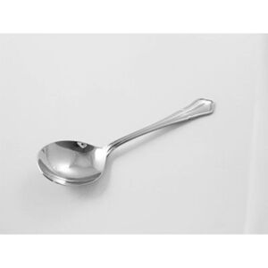Orsina Versatile Stainless Steel Soup Spoon, Everyday Essential Soup Spoon, Comfortable Soup Spoon For Dinner in Silver Silver Orsina Versatile Stainless Steel Soup Spoon, Everyday Essential Soup Spoon, Comfortable Soup Spoon For Dinner in Silver Silver