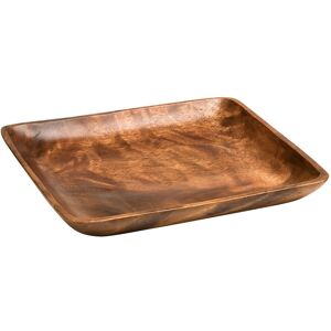 Orsina Acacia Wood Large Serving Platter 1104575 in Brown Brown Orsina Acacia Wood Large Serving Platter 1104575 in Brown Brown