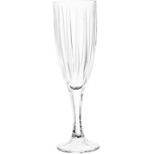 Orsina Practical Set Of 4 Crystal Champagne Flutes, Elegant Champagne Flutes, Durable Drink Flutes, Sleek Flutes in Clear Clear Orsina Practical Set Of 4 Crystal Champagne Flutes, Elegant Champagne Flutes, Durable Drink Flutes, Sleek Flutes in Clear Clear