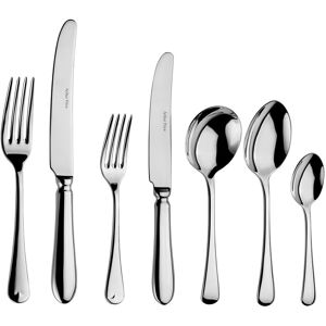 Arthur Price 'Georgian' Stainless Steel 7 Piece 1 Person Place Setting Boxed Cutlery Set in Silver Silver Arthur Price 'Georgian' Stainless Steel 7 Piece 1 Person Place Setting Boxed Cutlery Set in Silver Silver