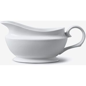 WM Bartleet & Sons Porcelain Gravy & Sauce Boat 500ml in White White WM Bartleet & Sons Porcelain Gravy & Sauce Boat 500ml in White White
