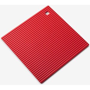 Zeal Silicone Square Hot Mat Trivet 18cm in Red Red Zeal Silicone Square Hot Mat Trivet 18cm in Red Red