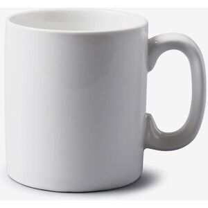 WM Bartleet & Sons Porcelain Original Chunky Mug 0.7 Pint in White White WM Bartleet & Sons Porcelain Original Chunky Mug 0.7 Pint in White White