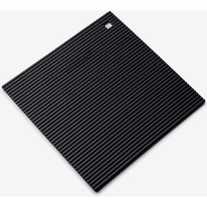 Zeal Silicone Square Hot Mat Trivet 22cm in Black Black Zeal Silicone Square Hot Mat Trivet 22cm in Black Black