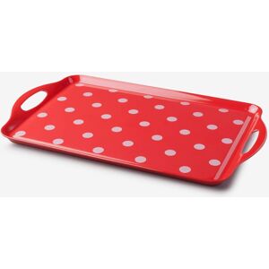 Zeal Melamine Dotty Serving Tray Large in Red Red Zeal Melamine Dotty Serving Tray Large in Red Red