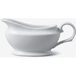 WM Bartleet & Sons Porcelain Gravy & Sauce Boat 114ml in White White WM Bartleet & Sons Porcelain Gravy & Sauce Boat 114ml in White White