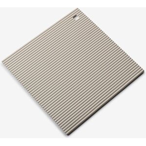 Zeal Silicone Square Hot Mat Trivet 22cm in Cream Cream Zeal Silicone Square Hot Mat Trivet 22cm in Cream Cream