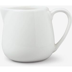 WM Bartleet & Sons Porcelain Bellied Creamer Jug in White White WM Bartleet & Sons Porcelain Bellied Creamer Jug in White White