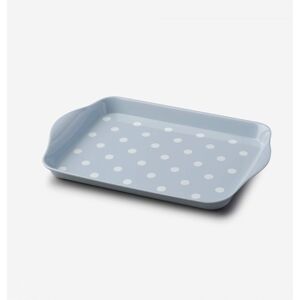Zeal Melamine Dotty Tray Mini in Duck Egg Blue Duck Egg Blue Zeal Melamine Dotty Tray Mini in Duck Egg Blue Duck Egg Blue