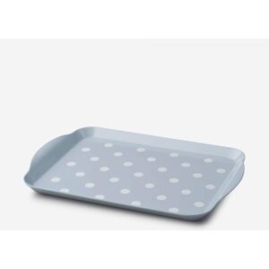 Zeal Melamine Dotty Tray Small in Duck Egg Blue Duck Egg Blue Zeal Melamine Dotty Tray Small in Duck Egg Blue Duck Egg Blue