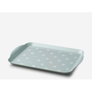 Zeal Melamine Dotty Tray Small in Light Green Light Green Zeal Melamine Dotty Tray Small in Light Green Light Green