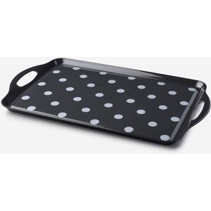 Zeal Melamine Dotty Serving Tray Large in Dark Grey Dark Grey Zeal Melamine Dotty Serving Tray Large in Dark Grey Dark Grey