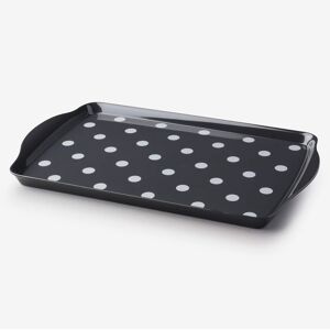 Zeal Melamine Dotty Tray Medium Dark Grey - Tray Zeal Melamine Dotty Tray Medium Dark Grey - Tray