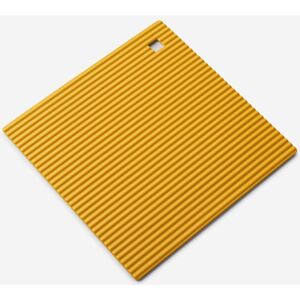 Zeal Silicone Square Hot Mat Trivet 18cm in Mustard Mustard Zeal Silicone Square Hot Mat Trivet 18cm in Mustard Mustard