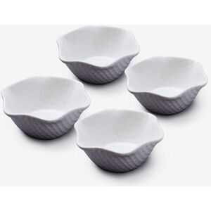 WM Bartleet & Sons - Porcelain Ice Cream Bowl Set - White WM Bartleet & Sons - Porcelain Ice Cream Bowl Set - White