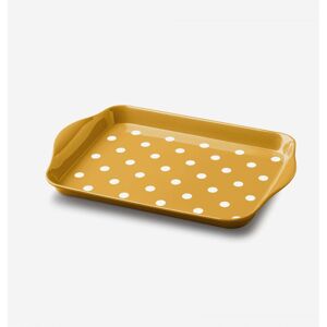 Zeal Melamine Dotty Tray Mini in Mustard Mustard Zeal Melamine Dotty Tray Mini in Mustard Mustard