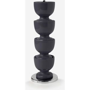 Zeal Stack & Store Egg Cup Set with Chrome Stand in Dark Grey Dark Grey Zeal Stack & Store Egg Cup Set with Chrome Stand in Dark Grey Dark Grey