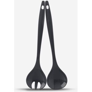 Zeal Melamine Salad Servers Set of 2 in Dark Grey Dark Grey Zeal Melamine Salad Servers Set of 2 in Dark Grey Dark Grey