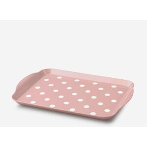 Zeal Melamine Dotty Tray Small in Rose Rose Zeal Melamine Dotty Tray Small in Rose Rose