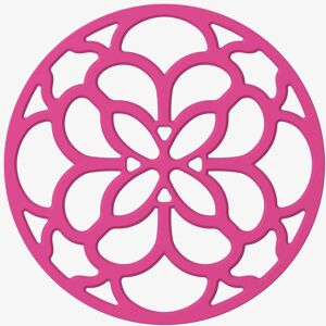 Zeal Silicone Heritage Circular Hot Mat Trivet, 20cm in Bright Pink Bright Pink Zeal Silicone Heritage Circular Hot Mat Trivet, 20cm in Bright Pink Bright Pink