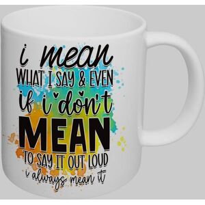 Simply Stunning Mugs Handcrafted Ceramic Mug with Funny Quote in White White Simply Stunning Mugs Handcrafted Ceramic Mug with Funny Quote in White White
