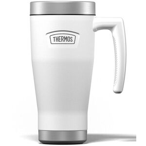 Thermos Icon Series Stainless Steel Travel Mug 470ml - White White Thermos Icon Series Stainless Steel Travel Mug 470ml - White White