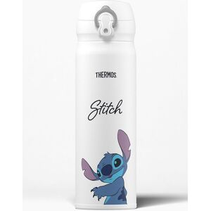 Thermos Disney Stitch Signature Stainless Steel Drink Flask 470ml in White White Thermos Disney Stitch Signature Stainless Steel Drink Flask 470ml in White White