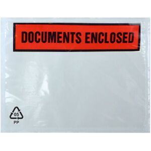 Essentials Documents Enclosed Parcel Wallets in Clear Clear Essentials Documents Enclosed Parcel Wallets in Clear Clear