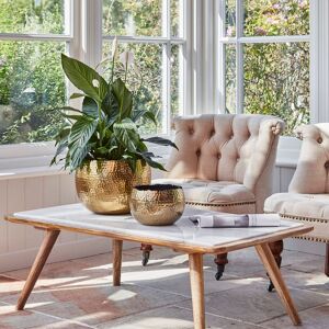 Ivyline Hammered Bowl Gold/Black, H21 x D30cm Metal Best seller Available in other designs & colours in Gold Gold Ivyline Hammered Bowl Gold/Black, H21 x D30cm Metal Best seller Available in other designs & colours in Gold Gold