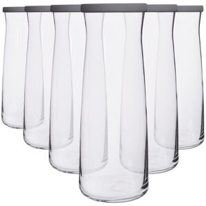LAV Vera Glass Carafes - 1.2L - Pack of 6 in Grey Grey LAV Vera Glass Carafes - 1.2L - Pack of 6 in Grey Grey