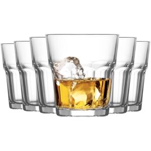 LAV Aras Whiskey Glasses - 305ml - Clear - Pack of 12 Clear LAV Aras Whiskey Glasses - 305ml - Clear - Pack of 12 Clear
