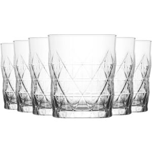 LAV Keops Whisky Glasses - 345ml - Clear - Pack of 12 Clear LAV Keops Whisky Glasses - 345ml - Clear - Pack of 12 Clear