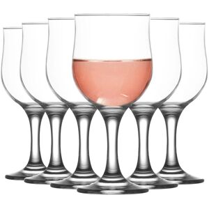LAV Nevakar Red Wine Glasses - 320ml - Clear - Pack of 12 Clear LAV Nevakar Red Wine Glasses - 320ml - Clear - Pack of 12 Clear