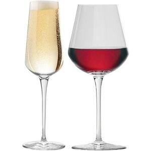 Bormioli Rocco Inalto Uno Large Stemware 12 Piece Set in Clear Clear Bormioli Rocco Inalto Uno Large Stemware 12 Piece Set in Clear Clear