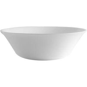 Bormioli Rocco White Moon Glass Serving Bowl 27cm White Bormioli Rocco White Moon Glass Serving Bowl 27cm White