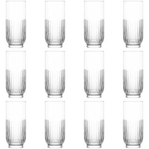 LAV Tokyo Highball Glasses - 395ml - Clear - Pack of 12 Clear LAV Tokyo Highball Glasses - 395ml - Clear - Pack of 12 Clear