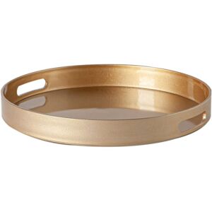 Argon Tableware Round Serving Trays 33cm Pack of 6 in Gold Gold Argon Tableware Round Serving Trays 33cm Pack of 6 in Gold Gold
