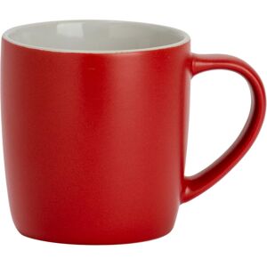 Argon Tableware Matte Coloured Coffee Mug - 350ml - Durable Stoneware Cappuccino Latte Tea Cup in Red Red Argon Tableware Matte Coloured Coffee Mug - 350ml - Durable Stoneware Cappuccino Latte Tea Cup in Red Red