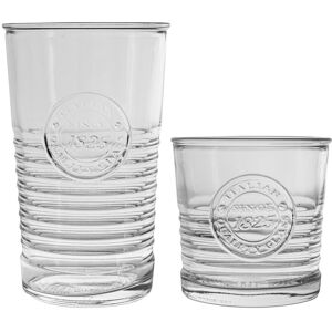 Bormioli Rocco Officina 1825 Glassware 12 Piece Set in Clear Clear Bormioli Rocco Officina 1825 Glassware 12 Piece Set in Clear Clear