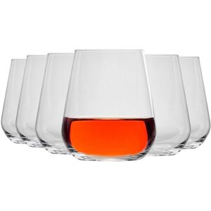 Bormioli Rocco Inalto Uno Stemless Wine Glasses - 350ml - Pack of 12 in Clear Clear Bormioli Rocco Inalto Uno Stemless Wine Glasses - 350ml - Pack of 12 in Clear Clear